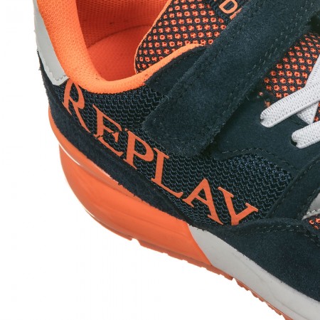 Sneaker Replay JS260006L 2074 Μπλε/πορτοκαλί 